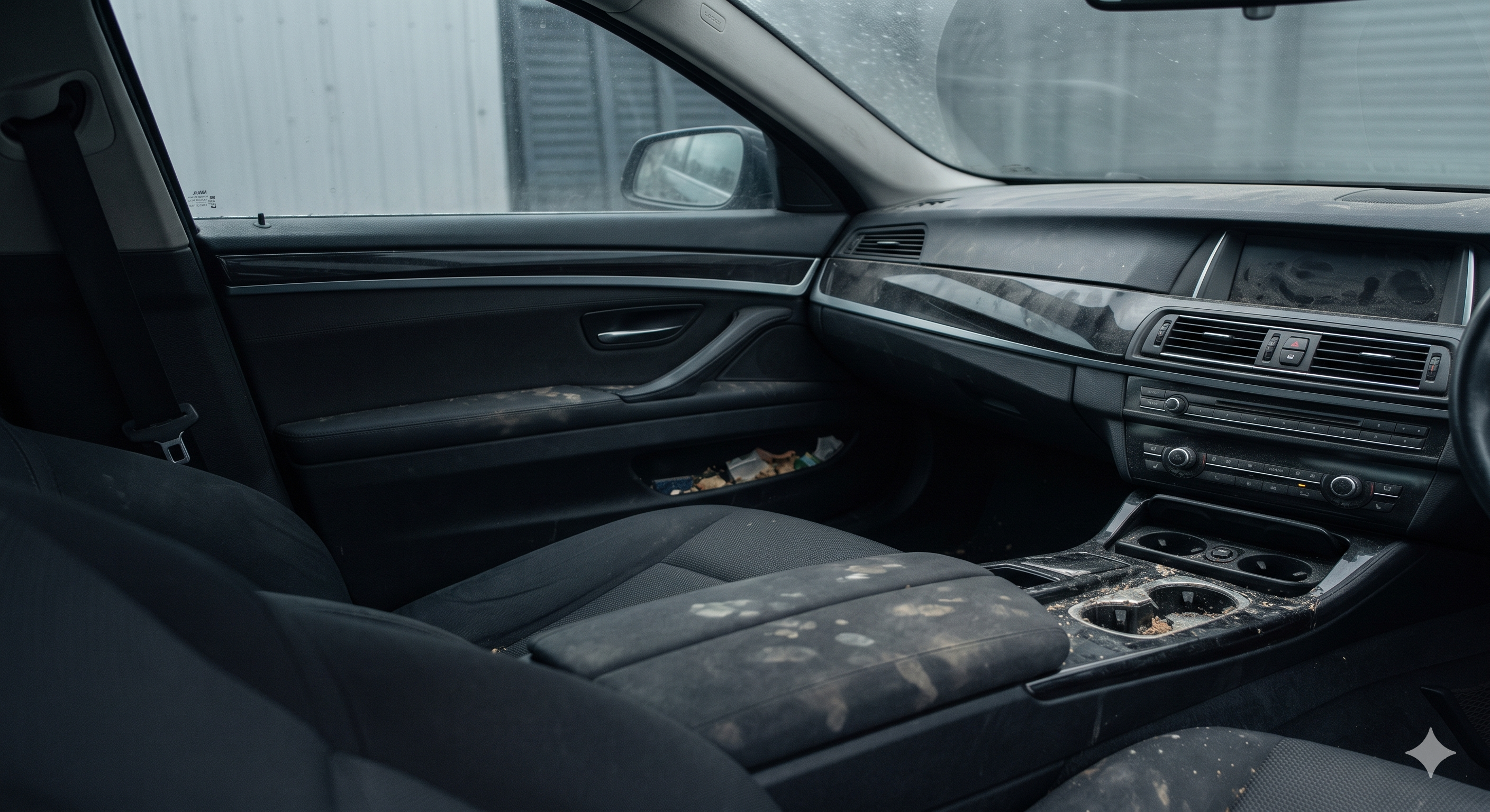 Interior before detailing